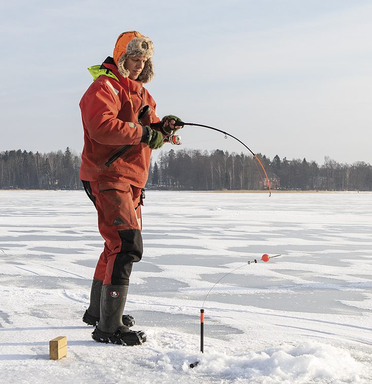 Ismete on suosittu talvikalastusmuoto