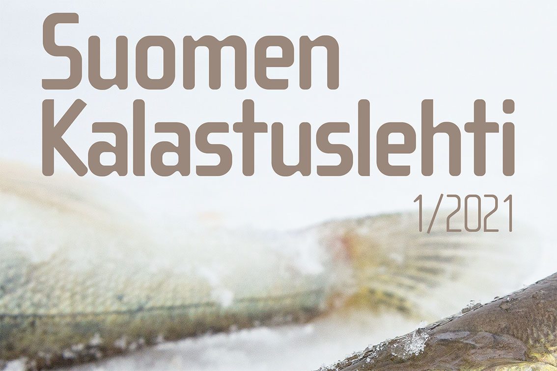 Suomen Kalastuslehden 1/2021 kansi.